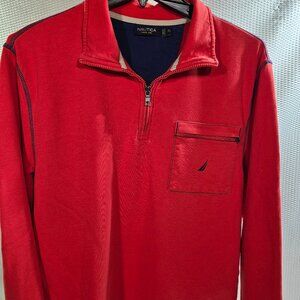Nautica Men's quarter zip long sleeve